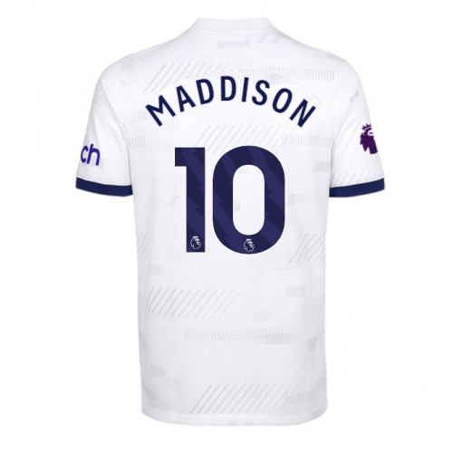 Fotbalové Dres Tottenham Hotspur James Maddison #10 Domácí 2023-24 Krátký Rukáv